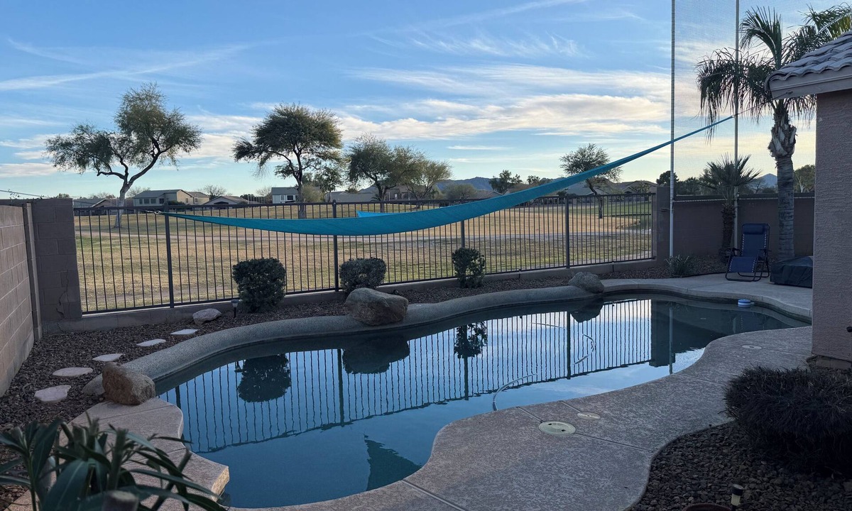 Villages At Queen Creek House | 3-bedroom house with pool, and golf course views in central Queen Creek