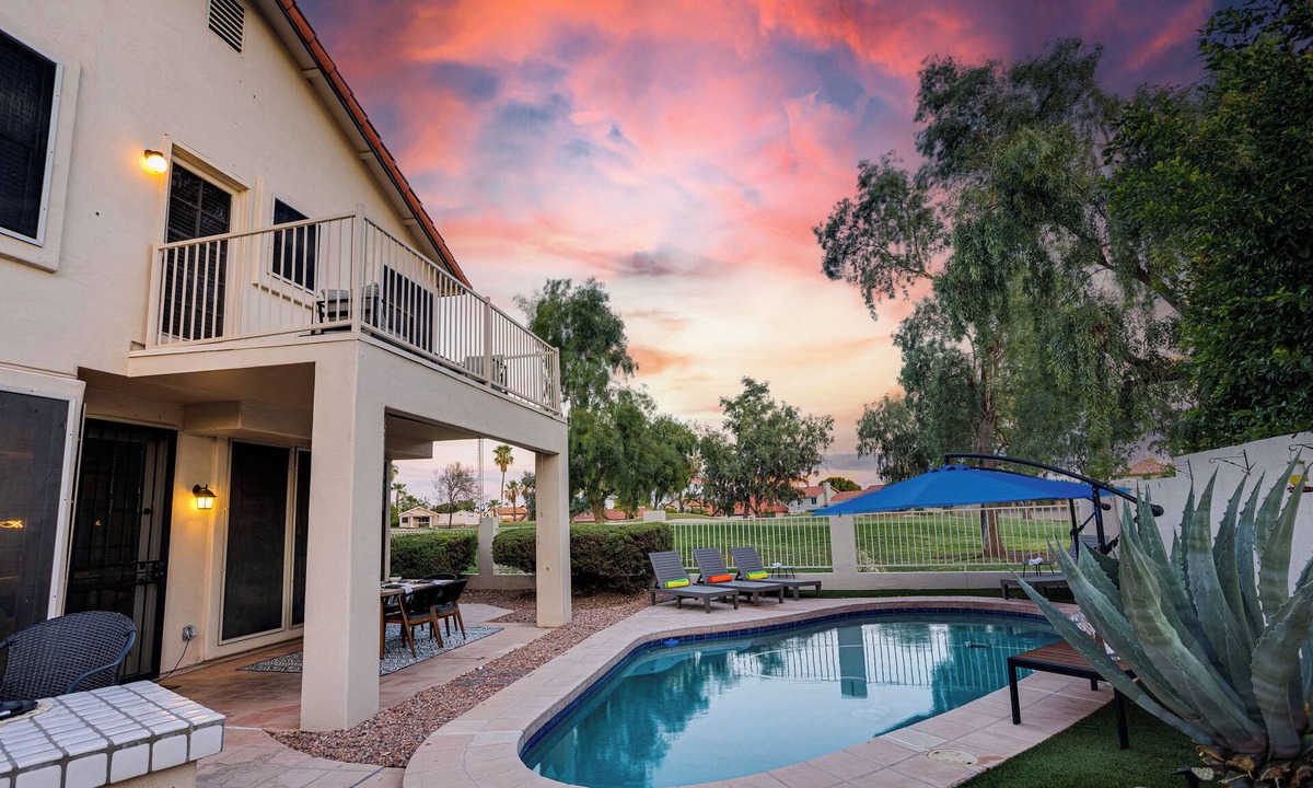 Arrowhead Ranch House | 4BR w heated pool, outdoor theater, game room!