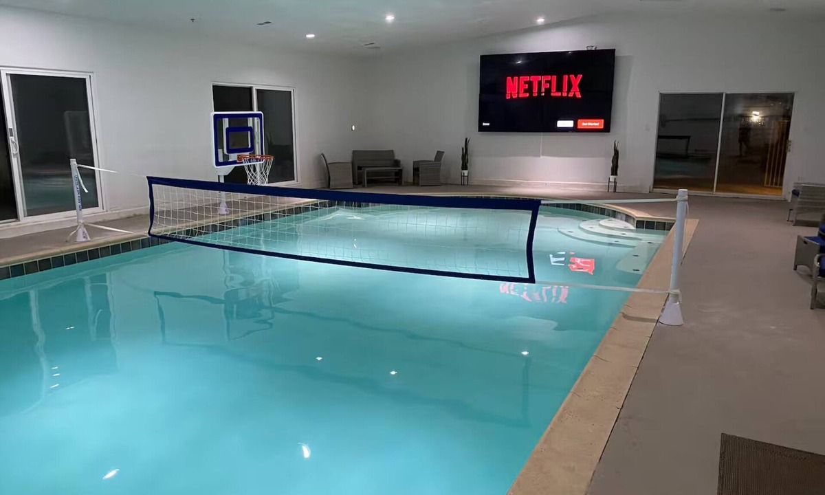 Enterprise House | 6870 sqft Indoor Pool/Theater Room/Game Room, 10bd