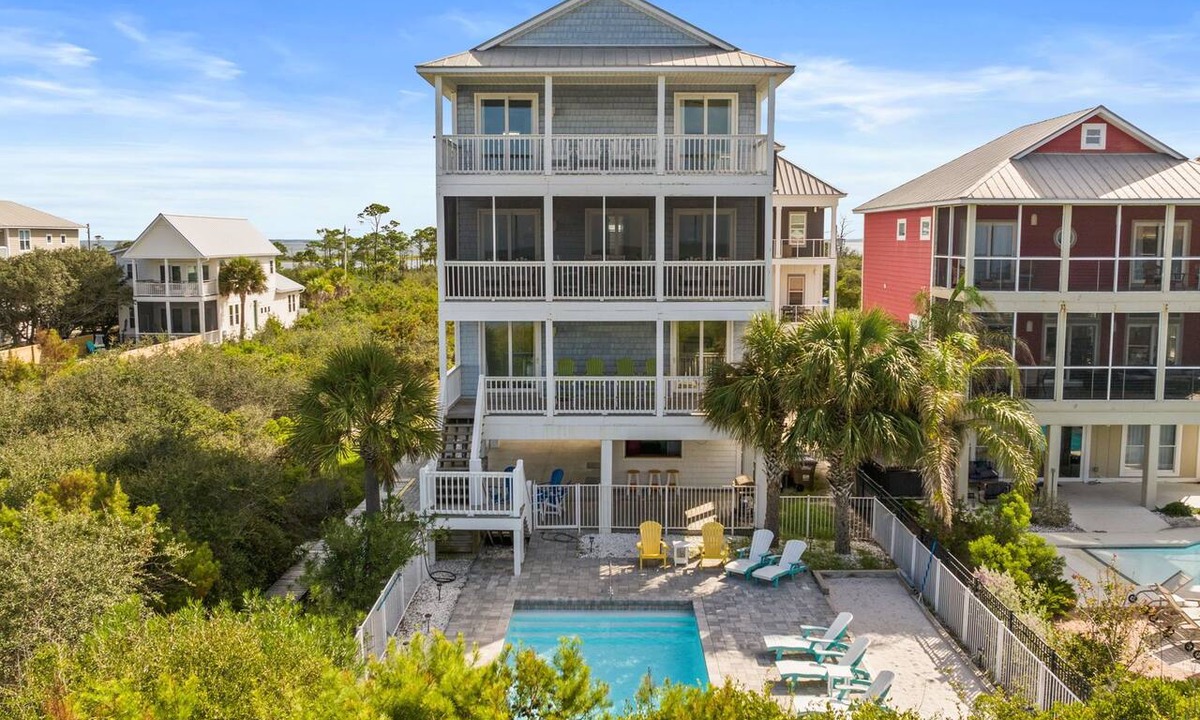 Cape San Blas House | Absolute Deckadence: Beachfront, Pool, Pet-friendly, Sleeps 16
