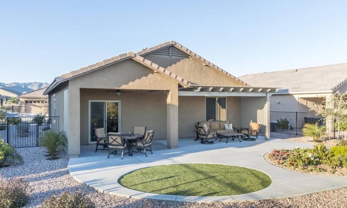 Sundance House | Active Adult 55+ Golf Community - Tranquil Backyard Retreat