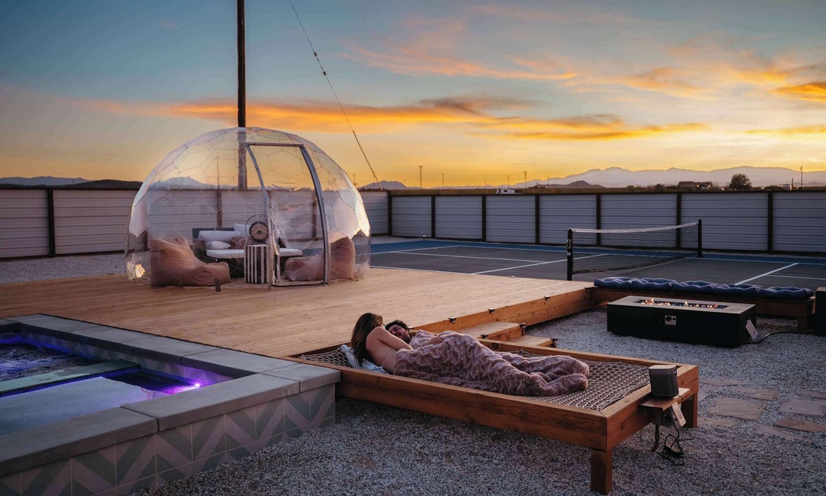 Joshua Tree House | Avira - Pool, Pickleball & Outdoor Movie Theater