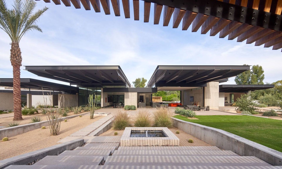 Camel Dale Properties House | Award winning architectural masterpiece modern estate.