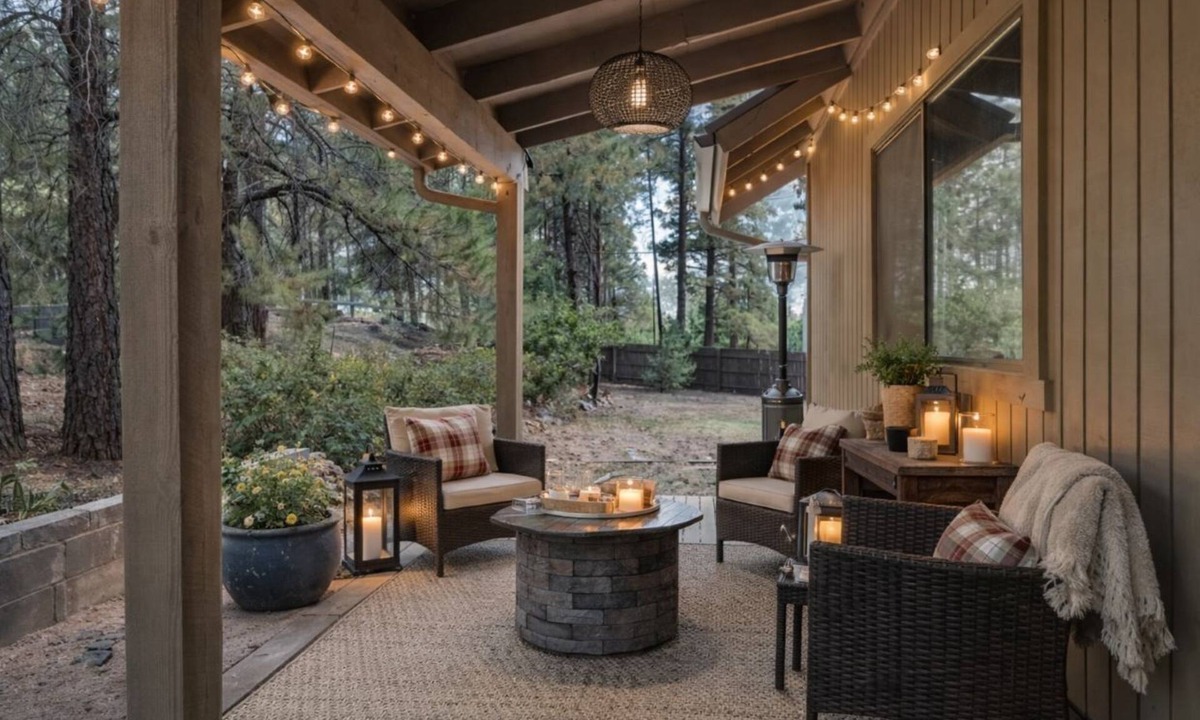 Munds Park Cabin | Beautiful 2BR + Loft with Covered Hot Tub in the Pines - Near Sedona & Flagstaff