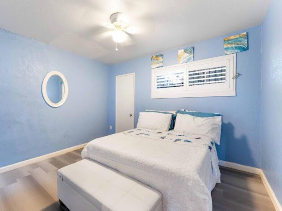Upland Apartment | Cheerful one bedroom with free parking and patio.