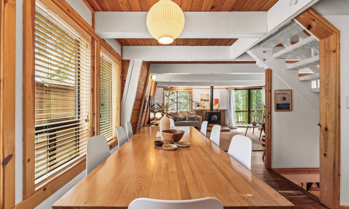Tahoe Pines Cabin | Drifthaus - Large Deck w/Firepit, Mountain Views