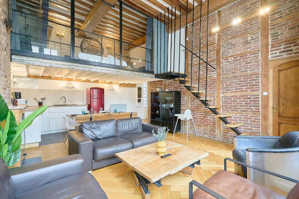 Old Lille Apartment | Duplex d'architecte avec 3 chambres
