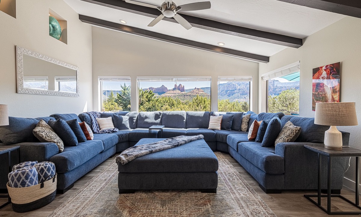 Uptown Sedona House | Experience luxury at Sedona Dream Estate with panoramic red rock views in Uptown Sedona.