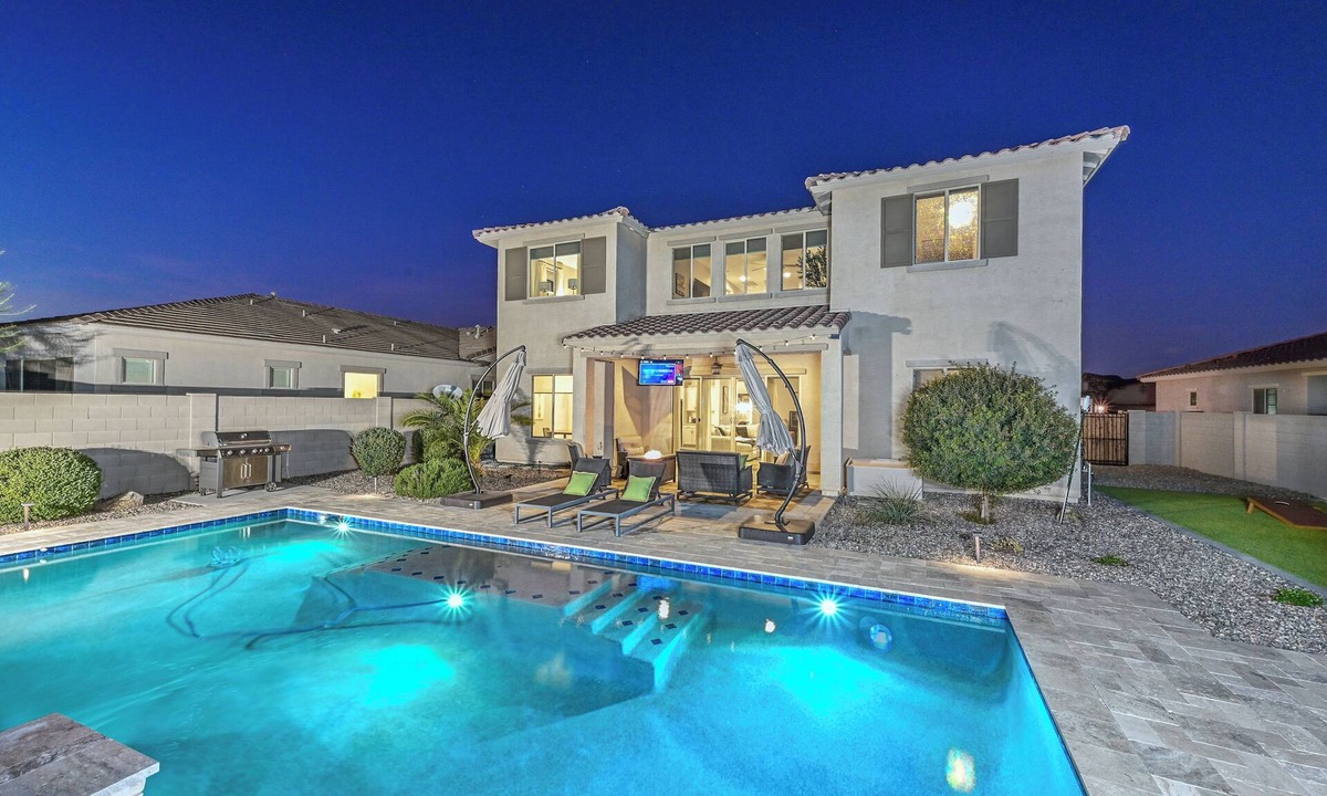 Maricopa County House | Family-friendly 5-bedroom house with in Litchfield Park- Heated Pool Included