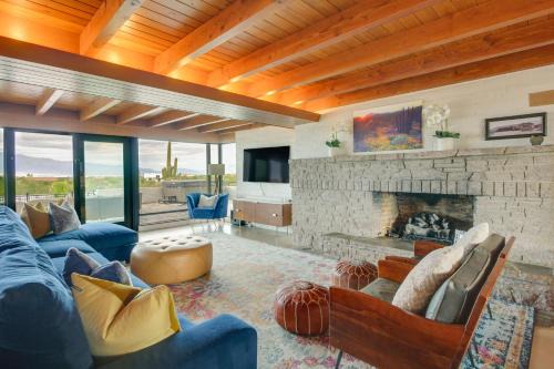 Tucson House | Hollywood Hills of Tucson: 20 Acres, Pool, Hot Tub