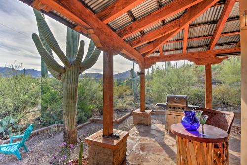 Tucson House | 'La Roca' Tucson Mtn-View Casita on 10 Acres