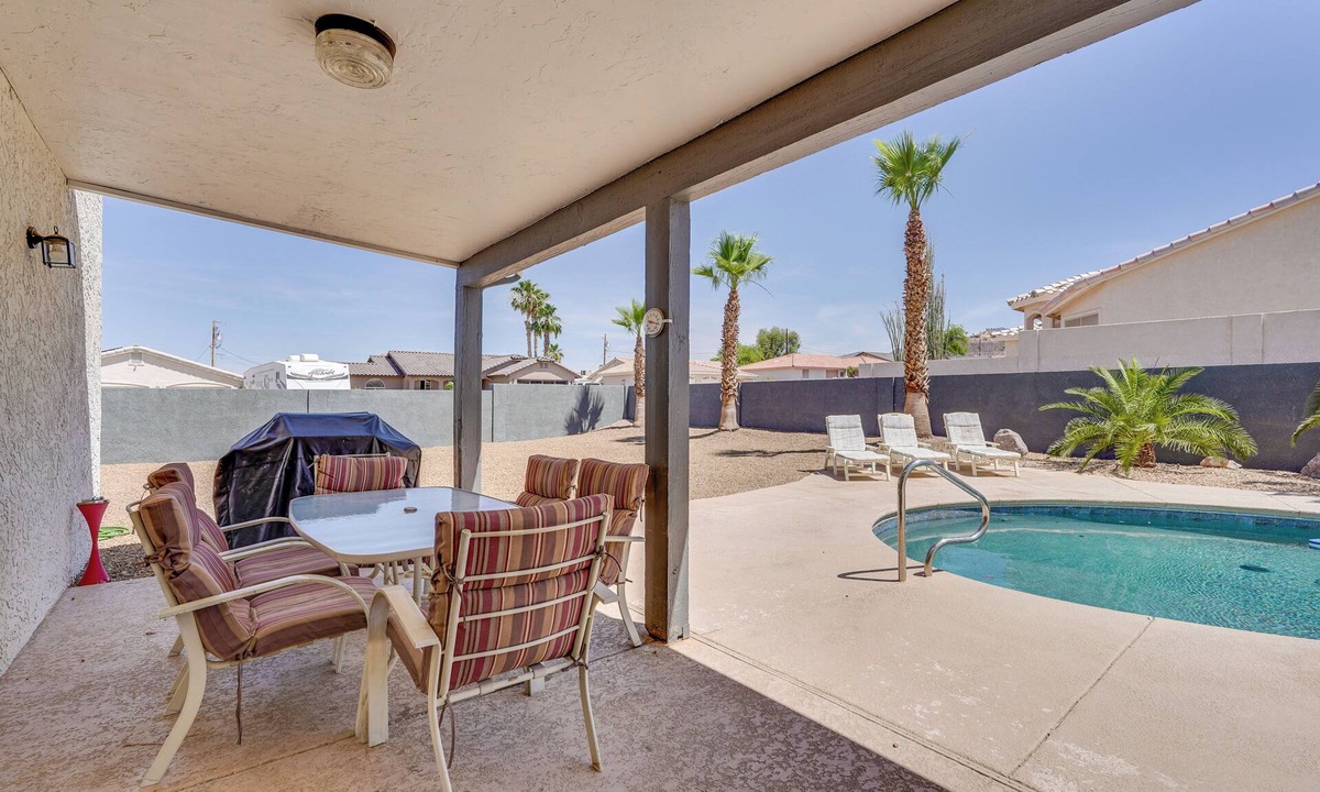 Havasu Foothill Estates House | Lake Havasu City Home w/Private Pool & Hot Tub!