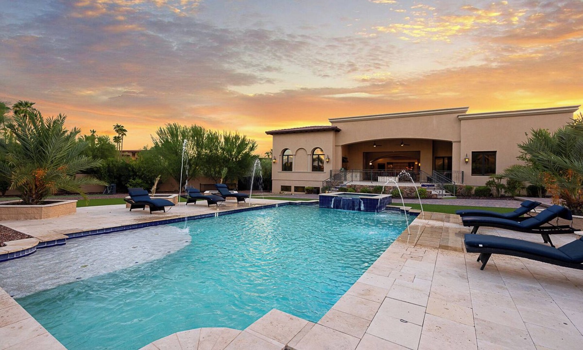 Paradise Hills House | Mountain View 9BR Luxury Estate - Pickleball, Pool, Spa, Theater & Billiards