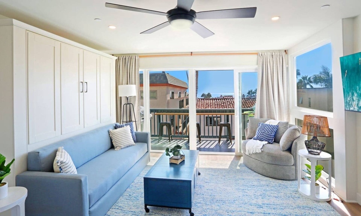 San Clemente Apartment | Oceanview Beach Retreat Walk to Pier AC Pets ok