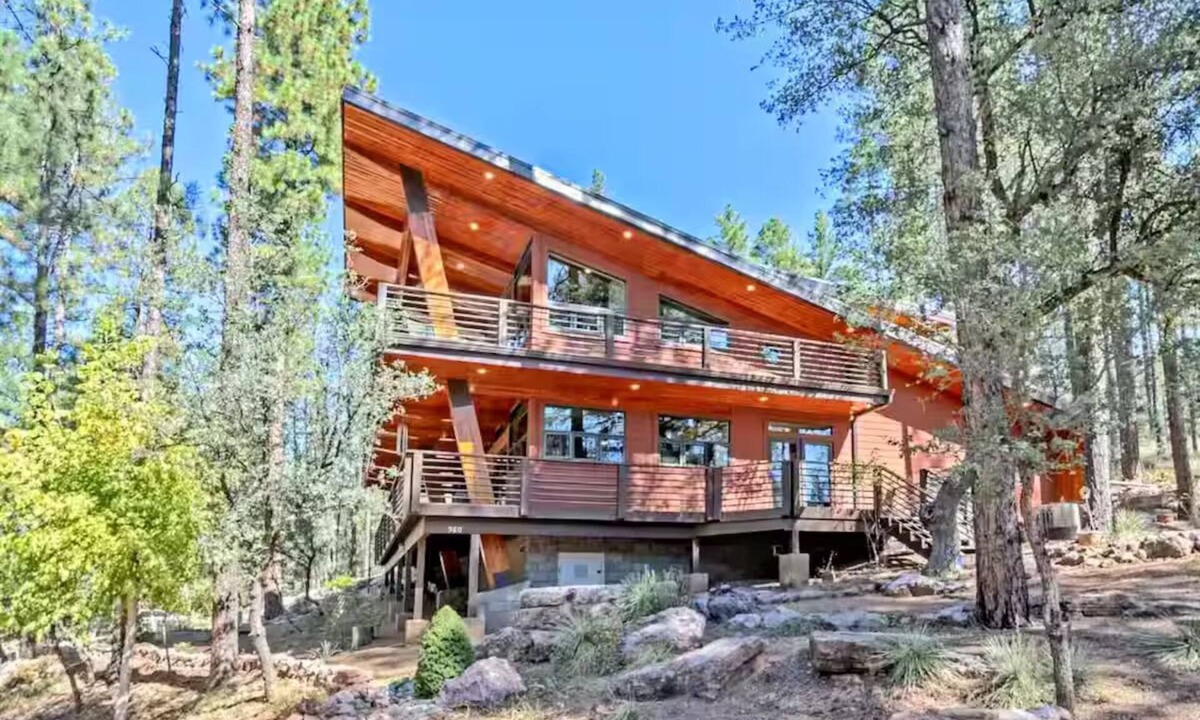Kohls Ranch Cabin | Peaceful Mountain Retreat @ Kohl's Ranch, AZ. Family Friendly!
