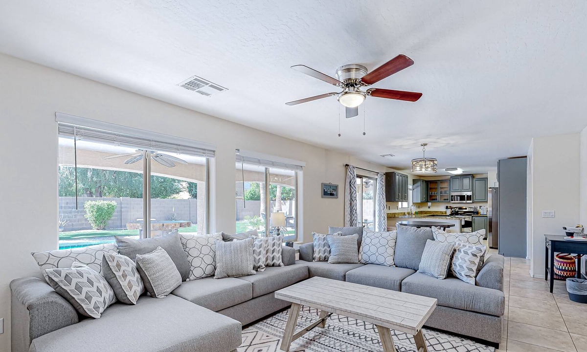Estrella Village House | Phoenix - Spacious home with large yard and pool