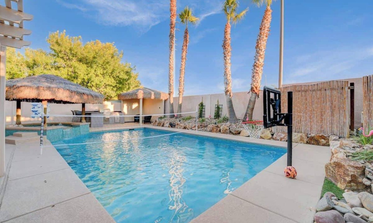 Las Vegas House | Private Pool & Spa | Game Room, Vegas Retreat