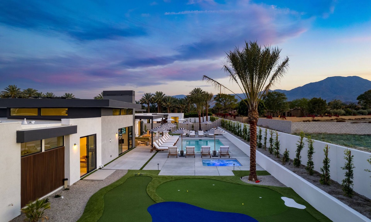 La Quinta Villa | Sleeps 18 Glam La Quinta Villa Pool + Spa | The Reserve at Polo Villas #17