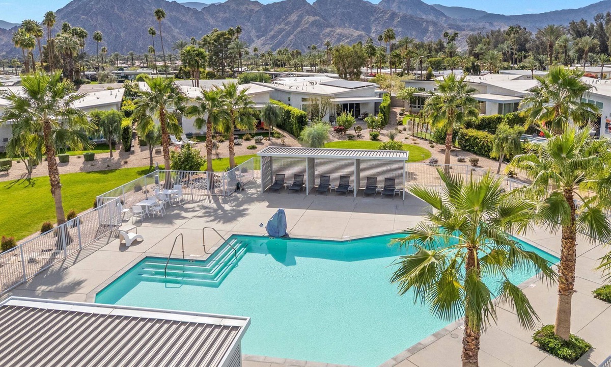 Indian Wells House | Spacious Indian Wells Oasis w/Pool Views, Firepit Patio, Mtn Views & Open Living Design