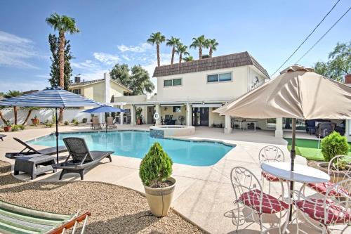 Rancho Oakey House | Stunning Home w/Private Oasis - 1 ½ Mile to Strip