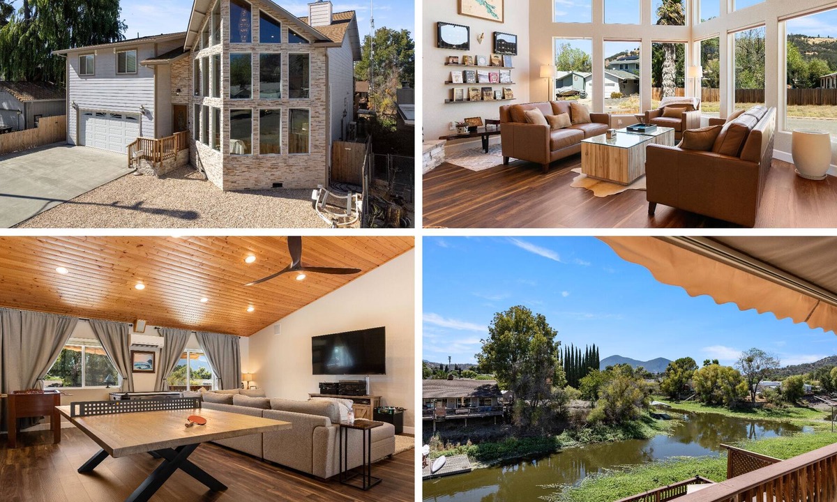 Wilbur Springs House | ♛ Stunning Lake House Smart Home w/ Boat Dock, Sauna, & Steam Shower + More ♛