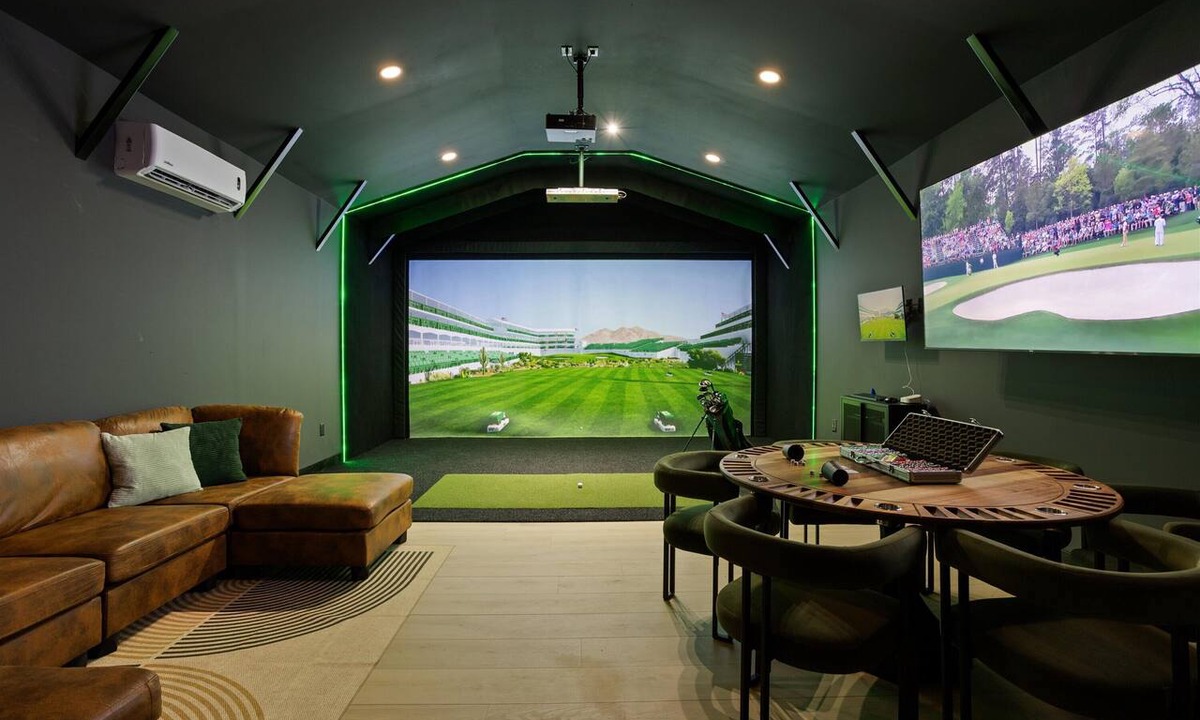 Shea North Estates House | SWSS 7BR Estate | Golf Sim | Sauna | Pool | Hot Tub | Putting Green | Volleyball | Games