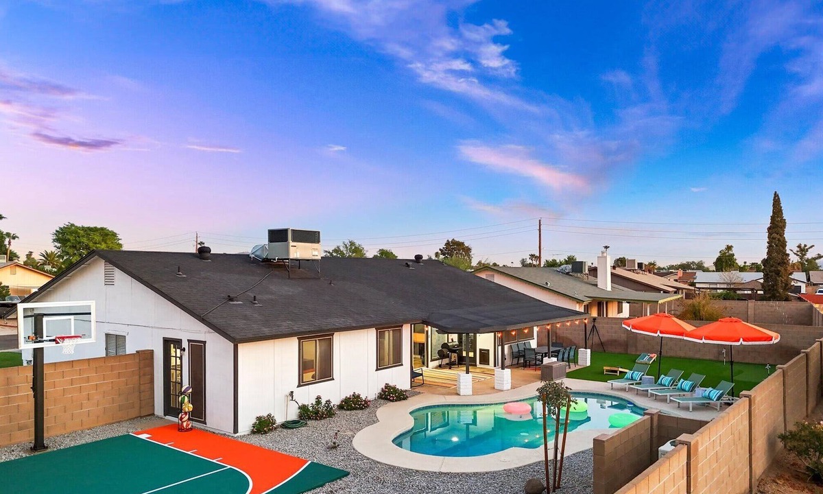 Deer Valley House | The Brightside | Heated Pool BBall Court Bocce
