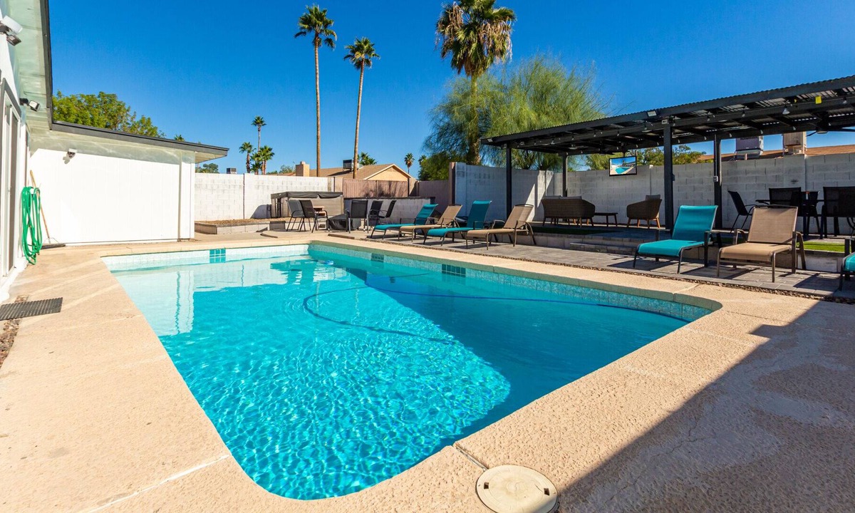 Parque Vista Estates House | The Paradise Park by Scottsdale ❤️ Basketball-Pool-Cabana-Spa-Fire Pit-Bocce