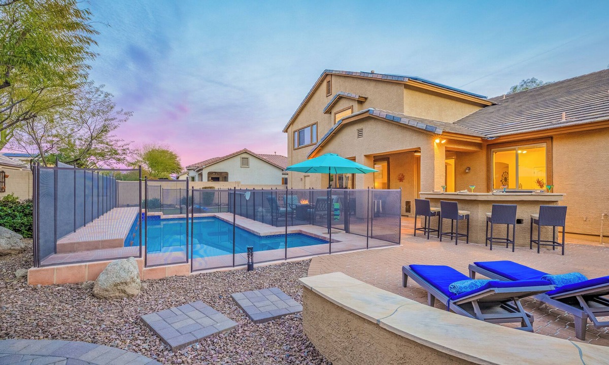 Sonoran Foothills House | Unbeatable Phoenix Location, Relaxing Heated Pool, Fun Game Room, BBQ, and More!