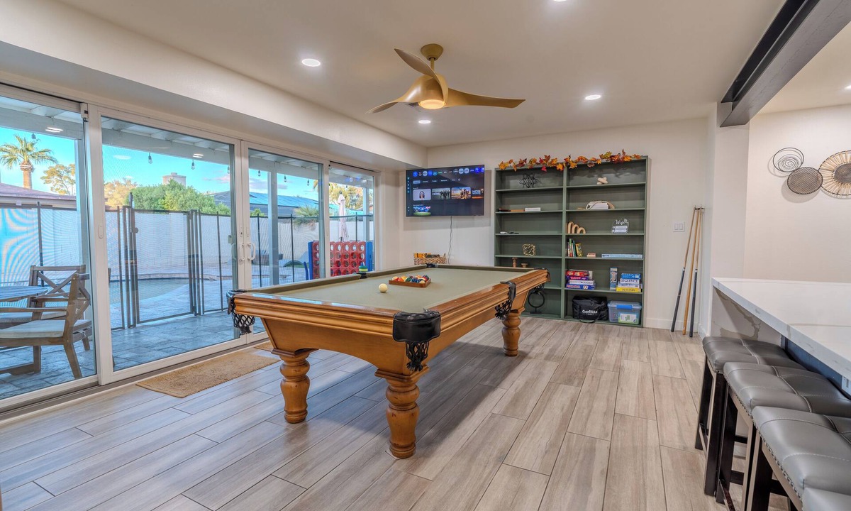 Litchfield Park House | Upscale Family Gem ~ Scenic Pool ~ Game Room ~ Pkg