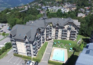 1st floor, swimming pool, balcony, tv, ski locker, 40m², Saint Gervais in Saint-Gervais-les-Bains