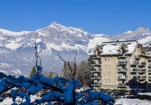 3rd floor, swimming pool, balcony, tv, ski locker, 40m², Saint Gervais in Saint-Gervais-les-Bains