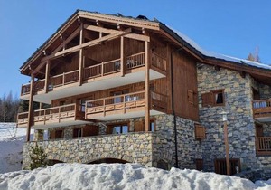 Duplex 3 pièces, 4 pers., parking, ski-in/ski-out - FR-1-398-624 in Montvalezan