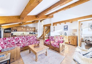 Duplex Confortable 5 pièces aux Eucherts, 150m des remontées - FR-1-398-555 in Le Châtelard