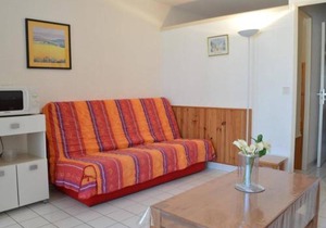 Studio Cabine avec Vue Port & Montagne, Proche Plage - 4 Couchages, Parking, Loggia - Argelès-sur-Mer - FR-1-225-57 in Plage d'Argeles