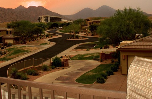 Fountain Hills Condo | 160 Degree Unobstructed City- Mountain Views Adjacent to Adero Scottsdale Resort