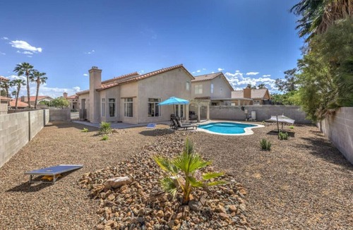 North Las Vegas House | 3BR Modern Pool Oasis Near DT Vegas, Pool Table