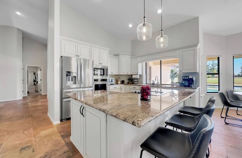 Island at Ocotillo House | 4BR w lake view, hot tub, ping pong