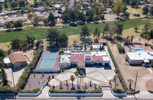 Paradise Valley Village House | 7BR Villa on Golf Course with Castita Pool Tennis and Basketball Court