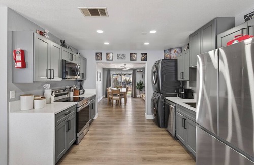 North Las Vegas House | 8BR 5BA Retro Vegas w/Guitar Golf, BBQ, WaveGazebo