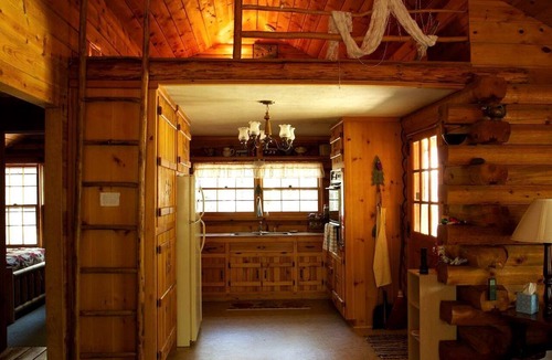 Nevada City Cabin | Authentic Log Cabin Getaway with a Hot Tub near the Yuba River in California
