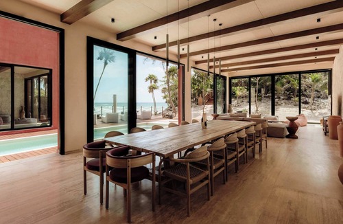 Zona Hotelera House | Beachfront Villa - 25M Pool - Yoga Deck - Jacuzzi