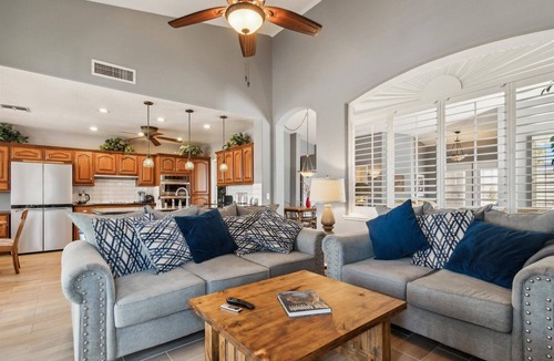 Pebblecreek House | Beautiful rambler style home in World Class 55+ Pebble Creek Resort Community