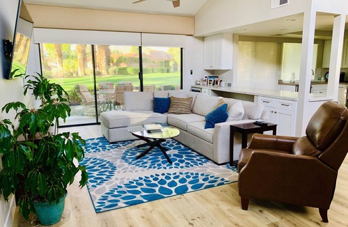 Palm Desert Condo | Beautifully Renovated 2/2 in Monterey CC with Mountain Views