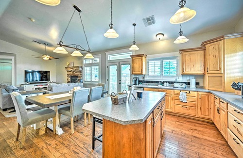 Flagstaff House | Bellemont Family Home w/Hot Tub & Playground Set