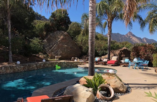 Calabasas House | Boho Chic Malibu Retreat Main Estate Views, Pool, Yoga, Hiking