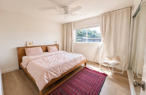 Studio City Apartment | Bright Studio City apartment with dedicated workspace
