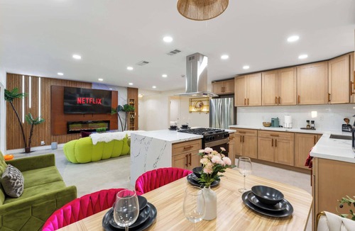 Fairfax District House | Chic 3BR Hollywood Escape w/Pool + Private Patio