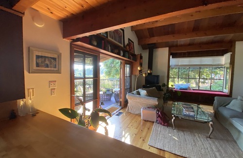 Santa Barbara Cabin | Classic California Central Coast Cabin overlooking the ocean on 20 wooded acres