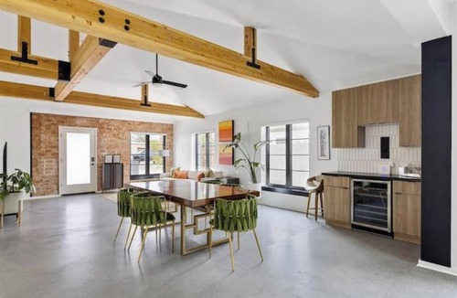 Coronado House | CoroMODo! Firepit, Outdoor kitchen